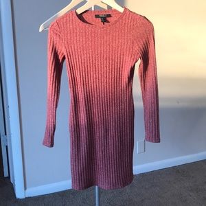 Forever 21 long sleeve stretchy dress